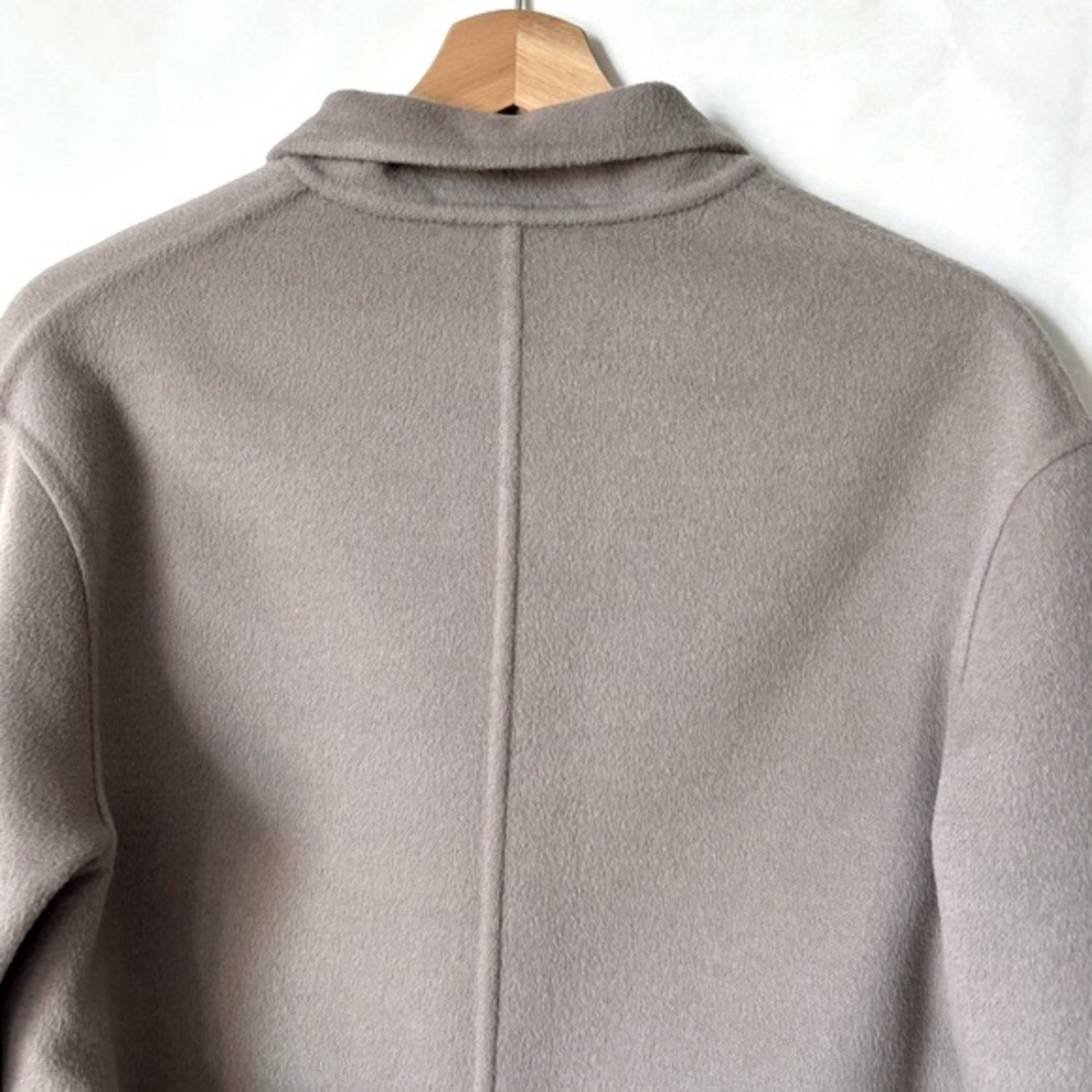 GUCCI Belted Blazer Jacket Neutral Gray Size 40 - Picture 6 of 17